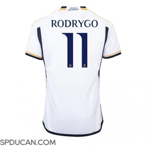 Muški Nogometni Dres Real Madrid Rodrygo Goes #11 Domaci 2023-24 Kratak Rukav